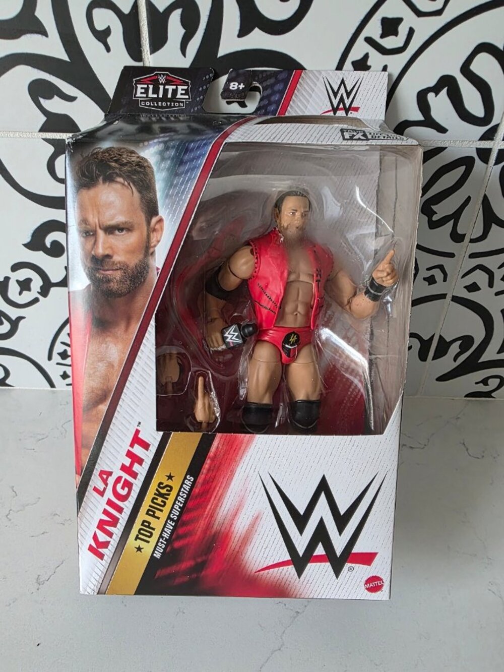 WWE Elite Collection Top Picks LA Knight Action Figure Mattel New in Box